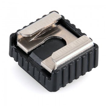 Mayitr 1pc Metal Flash Hot Shoe Mount Adapter to 1/4 Thread For Studio Light Stand Tripod