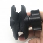 OEM 5.3cm Double Socket Arm for 1 inch Ball Bases Compatible for RAM Mounts for Gopro Action Camera, for Garmin GPS, Smartphone
