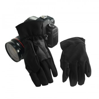 Winter Waterproof Photography Gloves Anti-skid Warm Outdoor Camera Shooting Glove For Canon Nikon Sony Pentax Camera Accessories