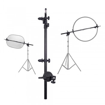 27-72/70-185cm  Reflector Arm Support Studio Photo Holder Bracket for Reflector Light stand Photo Bracket Grip Holder