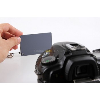 3in1 Black White Gray Balance Card Gray Card for Canon Nikon Sony DSLR Camera Photo Studio Accessories