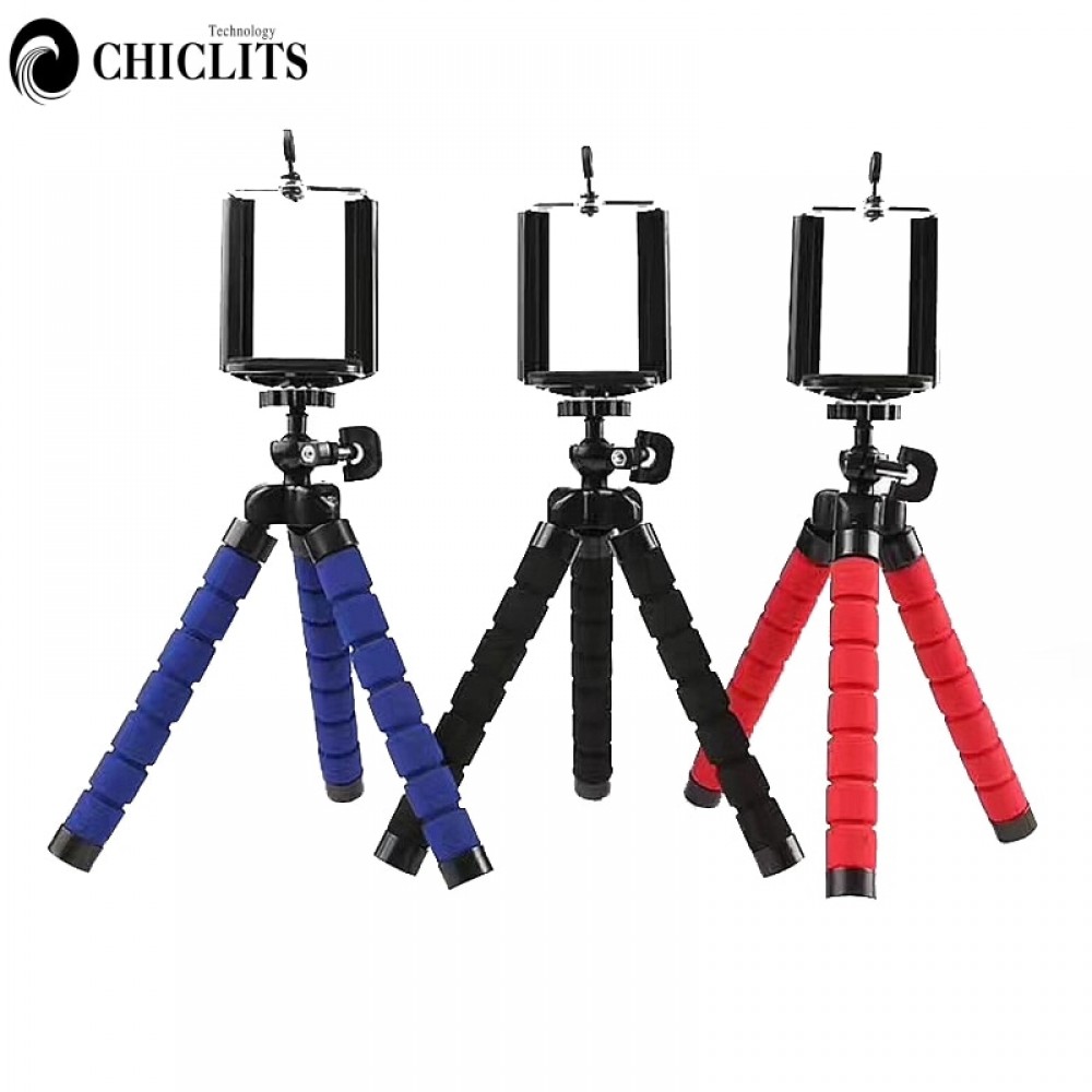 Tripods Tripod for Phone Mobile Camera Holder Clip Smartphone Monopod Tripe Stand Mini Tripod Stativ for Phone