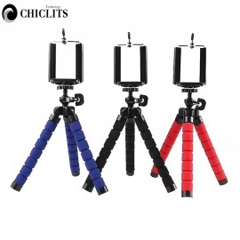 Tripods Tripod for Phone Mobile Camera Holder Clip Smartphone Monopod Tripe Stand Mini Tripod Stativ for Phone