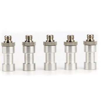 Foleto 1/4 to 3/8 Thread Screw Mount Adapter Tripod Plate Screw EB mount for Camera Flash Tripod Light Stand Male to Female