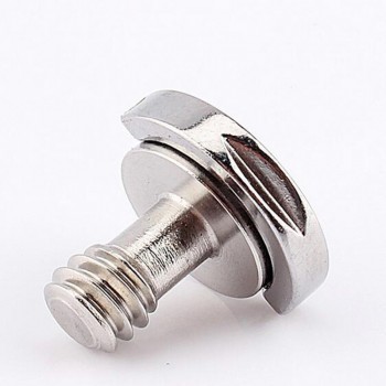 Foleto 1/4 to 3/8 Thread Screw Mount Adapter Tripod Plate Screw EB mount for Camera Flash Tripod Light Stand Male to Female