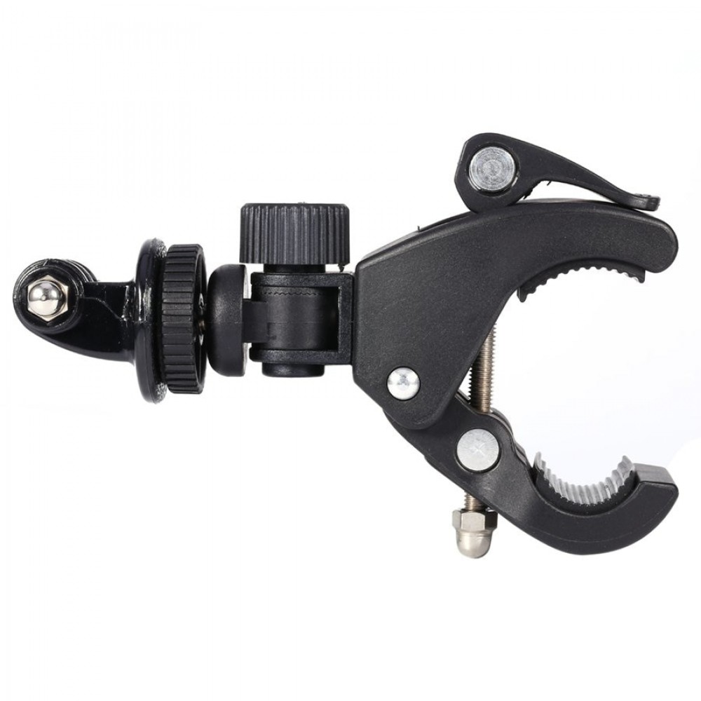 Bicycle Camera Handlebar Mount of 360 Rotate Adjustable Bike Clamp Bracket for Gopro Hero 3+3 2 Accessories Clips
