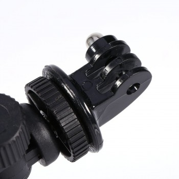 Bicycle Camera Handlebar Mount of 360 Rotate Adjustable Bike Clamp Bracket for Gopro Hero 3+3 2 Accessories Clips
