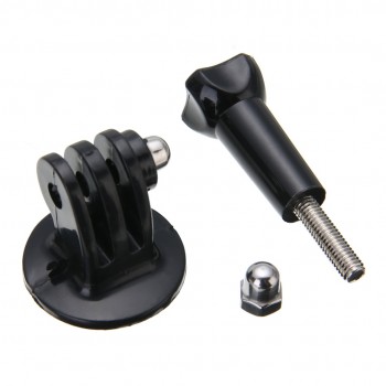 Mayitr High Quality Tripod Mount adapter Pro Tripod Base With Knob Thumb Screw Cap Bolt for GoPro 1 2 3 3+ Camera Accessories