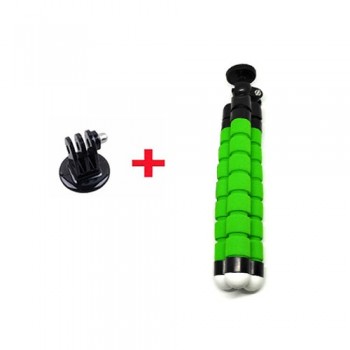 Go Pro Flexible Leg Mini Tripod for Go pro Digital phone and adapter mount for Gopro hero 4 3 + HD xiaomi yi cameras VP414 stand