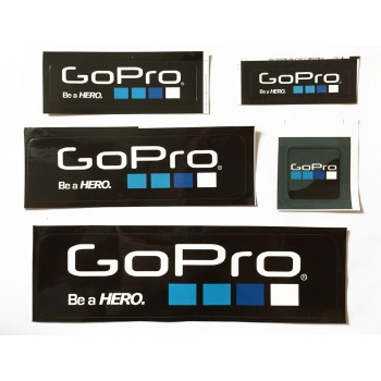 9Pcs/Set Gopro Icon Sticker DIY Gopro Hero Label Adhesive Sticker Gopro Accessories