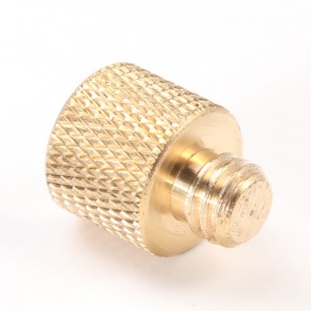 Foleto New 3/8 inch Female to 1/4 inch Male Tripod Thread Reducer Adapter Brass Copper For Camera tripod Diameter of screw 6mm