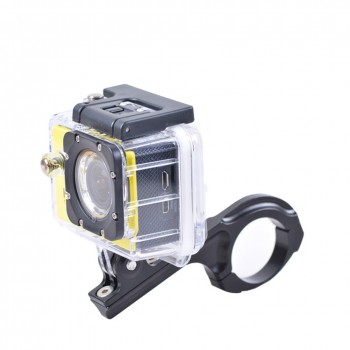 For Gopro Accessories Motorcycle Bike Aluminum Bicycle Handlebar Mount Holder For Go Pro Hero 2 3/3+ 4 SJ4000 Outdoor Action Cam