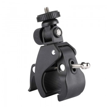 High Quality 1/4 Camera DV DSLR Bike Bicycle Handlebar Clamp Bracket Tripod Mount Screw Clip Tripods for Gopro Hero5/4/3+/3/2/1
