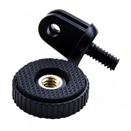 centechia Nice Mini Tripod Screw Mount Adapter 1/4 Monopod Accessory for GoPro Hero 4 3+ 3 2 Xiaomi Yi Camera
