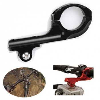 For Gopro 2/3/3+/4 Aluminum Bike Handlebar Mount Bike Motorcycle Handlebar Mount Holder Roll Bar Mount Tube Clamp Black
