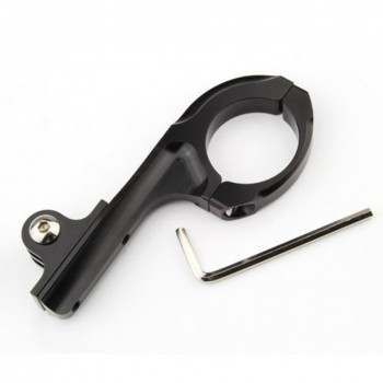 For Gopro 2/3/3+/4 Aluminum Bike Handlebar Mount Bike Motorcycle Handlebar Mount Holder Roll Bar Mount Tube Clamp Black