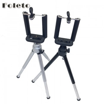 Foleto Mini Tripod Table Lightweight 1/4 Screw phone holder digtal camera DV mobile phone Tripod for iphone7 6 5 sumsang huawei