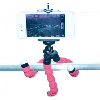Flexible Octopus Tripod With Phone Holder Portable Light Weight Mini Tripod for Canon Nikon Nony Nex digital Camera phone 6 6s