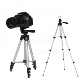 Universal Portable Camera Tripod For iPhone  with Rocker Arm Tripod Stand For Canon Nikon Sony DSLR Camera Camcorder Tripod