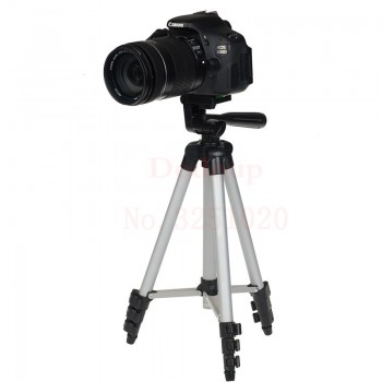 Universal Portable Camera Tripod For iPhone  with Rocker Arm Tripod Stand For Canon Nikon Sony DSLR Camera Camcorder Tripod