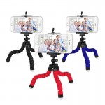 Universal Flexible Foam Legs Octopus Tripod Stand+adapter for Gopro Hero 3 4 SLR Small Camera Holder Stand for iPhone 7 5s SE 6s