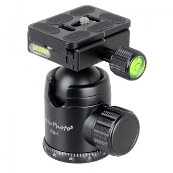 Xiletu T284C+FB1 Green Camouflage Concealed Hidden Carbon Fiber Tripod For Outdoor Travel Hunting Shooting DSLR Digital Camera