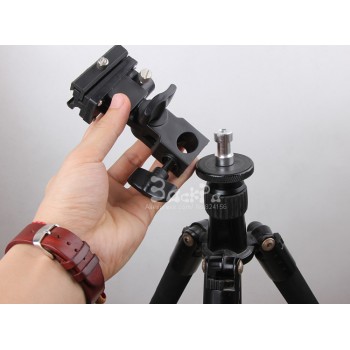 5in1 tripod head monopod flash light stand adapter metal screw kit 1/4 3/8 male female photographic studio accessories
