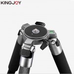 KINGJOY Official K4007/K4207 Heavy Duty Professional Tripod Carbon Fiber Video Camera Tripod Stand For All Models Movil SLR DSLR