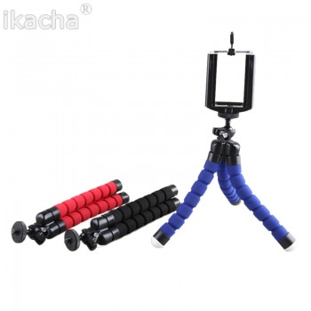 Flexible Octopus Tripod For Gopro For Xiaomi Yi 4K SJCAM Dslr With Mobile Phone Clip Tablet Stand Mount For Mobile Phone