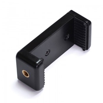 Hot Shoe Ball Head Tripod Head for DSLR Cam + Phone Clip Clamp for iPhone 8 7 6plus Samsung 360 Degree Rotated Selfie Monopod