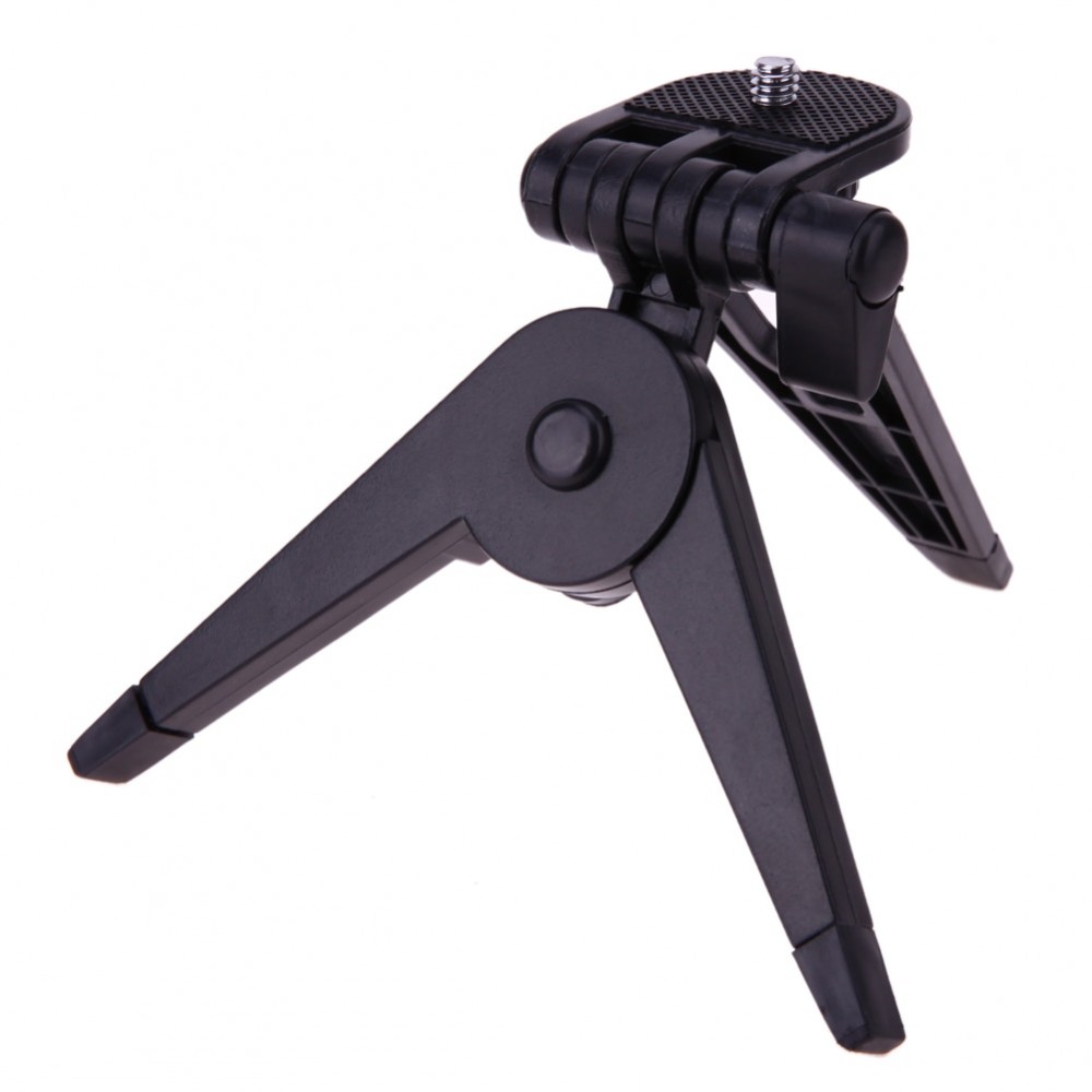 Portable Mini Tripod Rotation Desktopamp;Handle Stabilizer Folding Tripod Stand for Mobilephone Camera Table Tripods