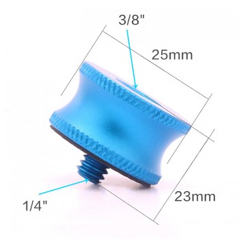 BGNING 1x 3/8 Female to 1/4 Male Adapter Screw Camera Tripod Ball Head Monopod Flash Light Stand Mount Accessories