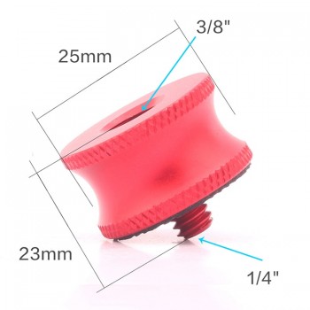 BGNING 1x 3/8 Female to 1/4 Male Adapter Screw Camera Tripod Ball Head Monopod Flash Light Stand Mount Accessories