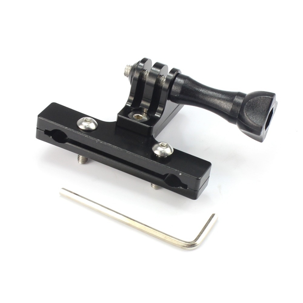 Bicycle Saddle Rail Seat Lock Mount Stabilizer Aluminium with Thumb Knob Screw for Gopro Hero 2 3 3+ 4 Camera SJ4000 FS F13157