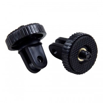 Centechia Mini Tripod Screw Mount Adapter 1/4 Monopod Accessory for GoPro Hero 4 3+ 3 2 Xiaomi Yi Camera