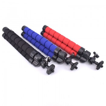 Mini Flexible Sponge Octopus Tripod for iPhone Samsung Xiaomi Huawei Mobile Phone Smartphone Tripod for Go Pro Camera Accessory