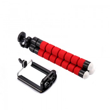 Mini Flexible Sponge Octopus Tripod for iPhone Samsung Xiaomi Huawei Mobile Phone Smartphone Tripod for Go Pro Camera Accessory