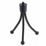 ALLOYSEED Mini Metal Tripod Camera Portable Mini Metal Tripod Ultralight Desktop Flexible For Digital Camera Sony Canon Nikon