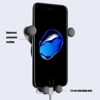 Universal No Magnetic Mini Smiley Tripod Smartphone Stand Holder For Iphone Samsung Xiaomi for Car Air Vent Mount Phone Holder