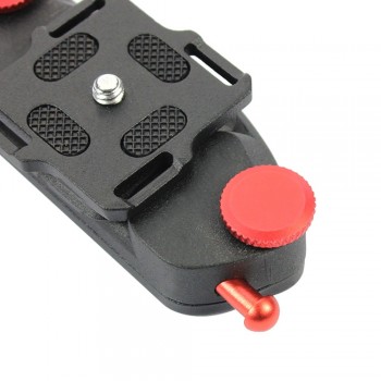 Quick Release Camera Waist Belt Strap Buckle Button Mount Clip for Gopro DSLR 5KG Cameras 1/4 Screw Hanger Holder Plate Adapter
