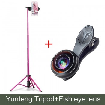 Ulanzi 54 inch 3 in 1 Yunteng Selfie Stick Tripod Stand Super Lightweight Mini Bluetooth Remote Monopod For Iphone7 6 Samsung
