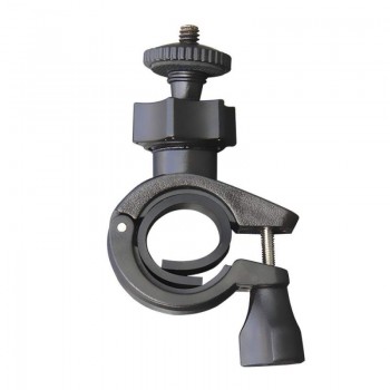High Quality 1/4 Camera DV DSLR Bike Bicycle Handlebar Clamp Bracket Tripod Mount Screw Clip Tripods for Gopro Hero 5/4/3+/3/2/1