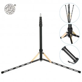 Portable 2.1M Extendable Tripod for LED Ring Light Softbox Foldable LED Video Light Stand Tripod Monopod for Living Broadcast