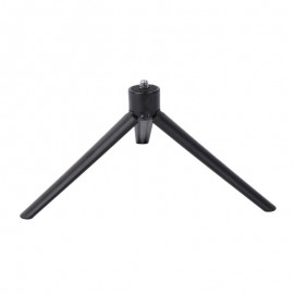 Universal Black Plastic Tripod Cell Phone Camera Rotation Desktop Base Support