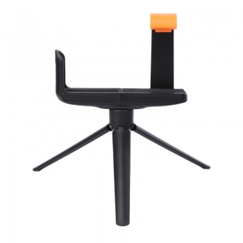 Universal Black Plastic Tripod Cell Phone Camera Rotation Desktop Base Support