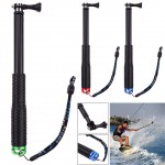 Portable Non-slipping 36inch for SP POV Pole Extendable Selfie Stick Tripod Handheld Monopod for Gopro Sports Camera Waterproof