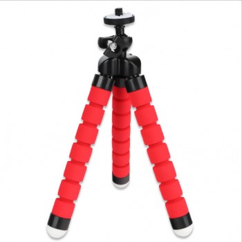 Mini Tripod Portable Flexible Spong Table Light Selfie Stick Tripods Facotry Price for SJCAM Xiaomi Yi 4K Nikon Canon DSL Camera
