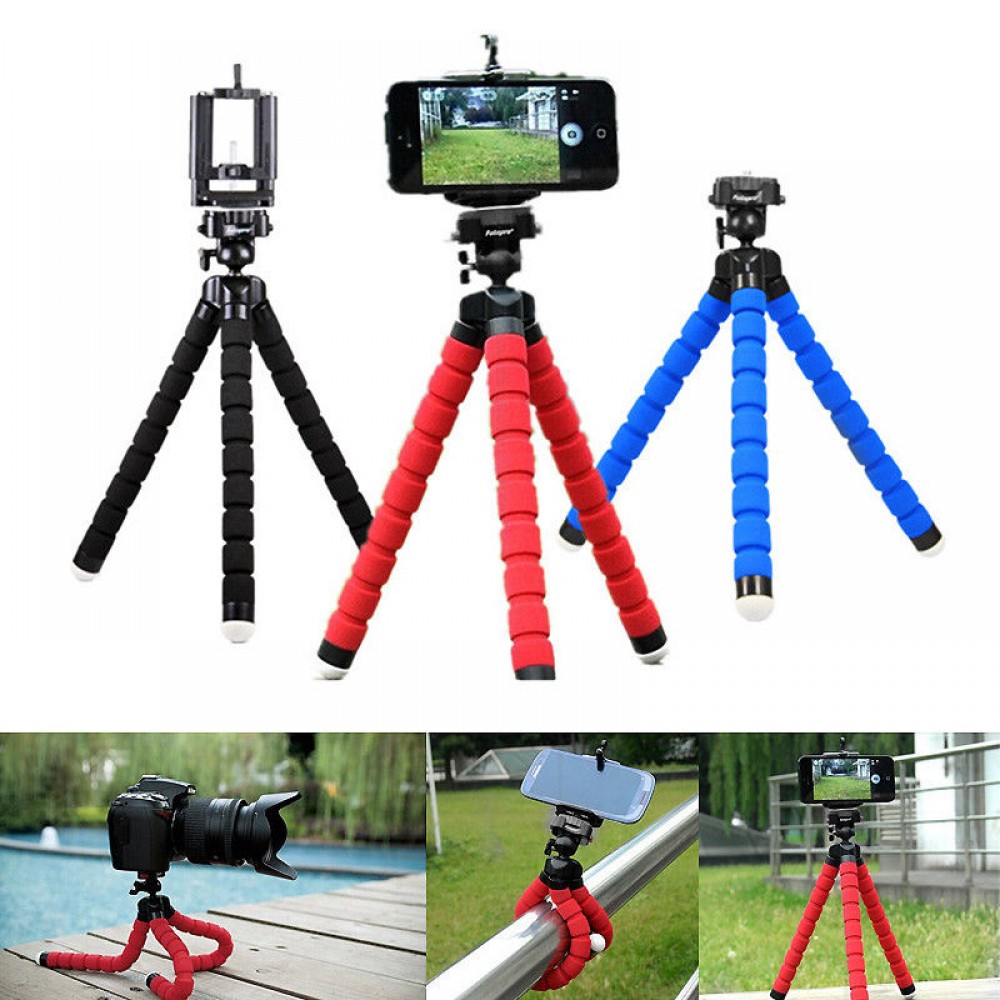 Tripods tripod for phone Mobile camera holder Clip smartphone monopod tripe stand octopus mini tripod stativ for phone