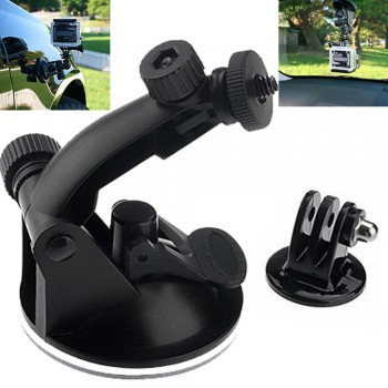 Car Suction Cup Adapter Window Glass Mount Holder Tripod For Gopro Hero 5 3+ 3 2 1 Sjcam Sj4000 Xiaomi Yi Camera Accessories