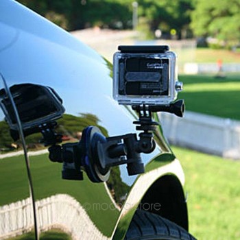 Car Suction Cup Adapter Window Glass Mount Holder Tripod For Gopro Hero 5 3+ 3 2 1 Sjcam Sj4000 Xiaomi Yi Camera Accessories